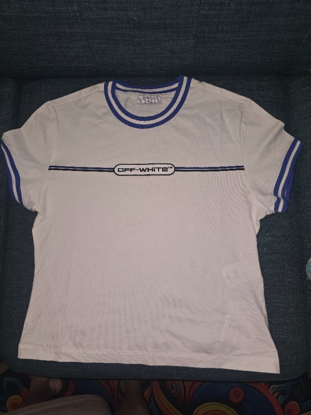 OFF WHITE Womens T-shirt with COA